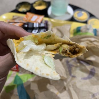 Taco Bell - Live Más Café - Soft Taco, it might not look like much but arguably their best item - Fast Food Near Me - Irvine, California