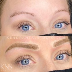 Microblading before and after