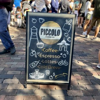 Piccolo Coffee Co - Signage on a busy street - Coffee & Tea Near Me - Winter Garden, Florida Piccolo Coffee Co - Signage on a busy street - Coffee & Tea Near Me - Winter Garden, Florida