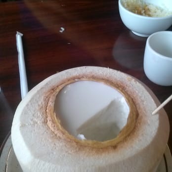 Satay House - Coconut pudding...very thick and custard like - Thai Near Me - Madison Heights, Michigan Satay House - Coconut pudding...very thick and custard like - Thai Near Me - Madison Heights, Michigan