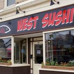 West Sushi - Entrance to West Sushi off West Street, Goderich.