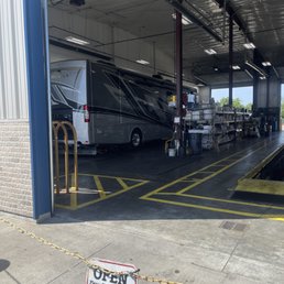 RV getting royal treatment