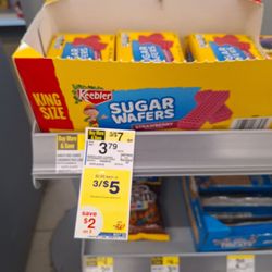 Walgreens - The signage they had placed on thr product, sure as hell ain't my fault it's not suppose to be there