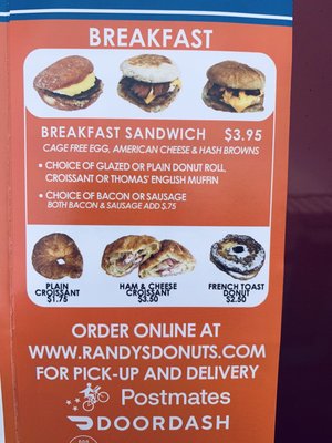 Menu photo 8 Randy's Donuts Downey, CA