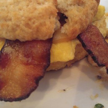 Beach Plum Kitchen - Biscuit Breakfast Sandwich - New American Near Me - Carlsbad, California