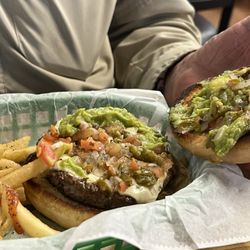 Boompa's Burgers - Texas Burger (I think)