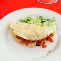 Mariscos los Arbolitos de Cajeme - Taco de marlin.