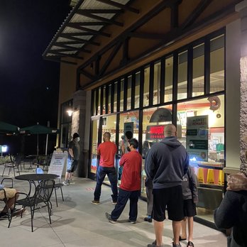 Krispy Kreme - In person line at donut day - Donuts Near Me - San Dimas, California Krispy Kreme - In person line at donut day - Donuts Near Me - San Dimas, California