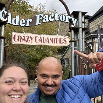 Crazy Calamities - Their front gate! It used to be a cider factory and hosted the crew of Bonanza and many famous people who stayed there! - Breakfast & Brunch Near Me - Virginia City, Nevada
