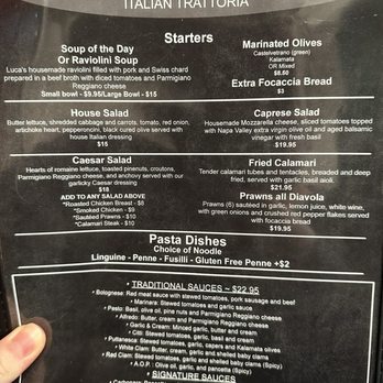 Cafe Citti - Menu 3/8/24 - Italian Near Me - Santa Rosa, California