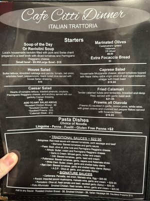 Menu photo 3 Cafe Citti Santa Rosa, CA