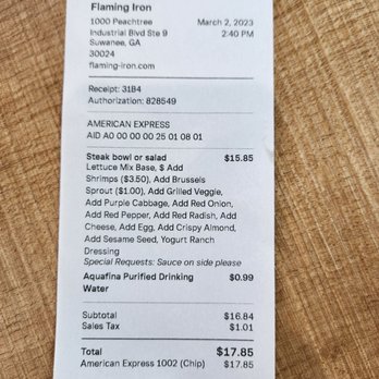 Flaming Iron - Asian Fusion Near Me - Suwanee, Georgia