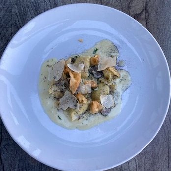 Trust - Ricotta Agnolotti. Six lil raviolis per dish. Those truffles, though! - New American Near Me - San Diego, California