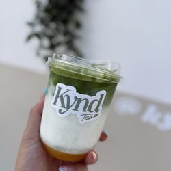 Kynd Tea - Mango matcha latte