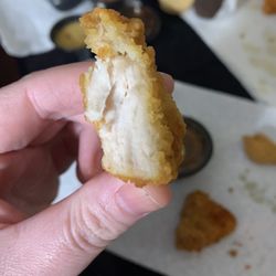 Undercooked chicken