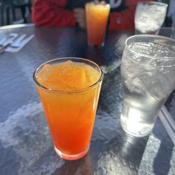 Fat Cats Cafe - Avila Sunrise cocktail - Seafood Near Me - Avila Beach, California Fat Cats Cafe - Avila Sunrise cocktail - Seafood Near Me - Avila Beach, California
