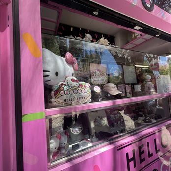 Hello Kitty Cafe - Merch window and line area - Desserts Near Me - Las Vegas, Nevada Hello Kitty Cafe - Merch window and line area - Desserts Near Me - Las Vegas, Nevada