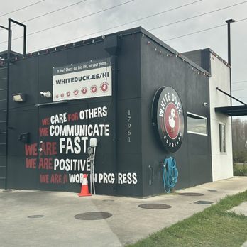 White Duck Espresso - The back of the building - Coffee & Tea Near Me - Lutz, Florida