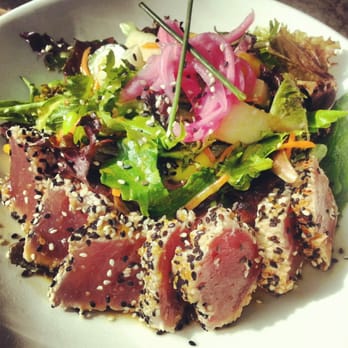 Nick's On 2nd - Ahi salad. - New American Near Me - Long Beach, California Nick's On 2nd - Ahi salad. - New American Near Me - Long Beach, California