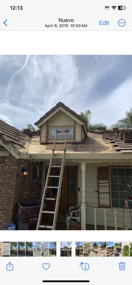 Slide of Dave Kennedy Roofing