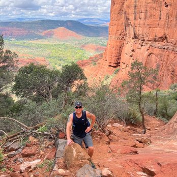 Cathedral Rock - View from Cathedral Rock. - Hiking Near Me - Sedona, Arizona Cathedral Rock - View from Cathedral Rock. - Hiking Near Me - Sedona, Arizona