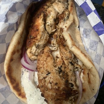 Mythos - Chicken Gyro - Greek Near Me - Buffalo, New York