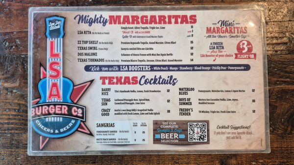 Menu photo 1 LSA Burger The Colony, TX Menu photo 1 LSA Burger The Colony, TX