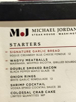 Menu photo 6 Michael Jordan's Steak House Ridgefield, WA Menu photo 6 Michael Jordan's Steak House Ridgefield, WA