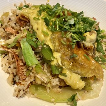Andy Nguyen's Vegetarian - Sacramento Vegan Chef Challenge entree Bacon Egg Fried Rice - Vietnamese Near Me - Sacramento, California Andy Nguyen's Vegetarian - Sacramento Vegan Chef Challenge entree Bacon Egg Fried Rice - Vietnamese Near Me - Sacramento, California