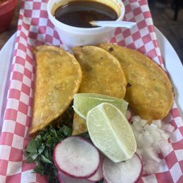 Quesabirria tacos ($12.99) Quesabirria tacos ($12.99)