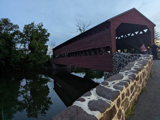 Historic Sachs Covered Bridge by null