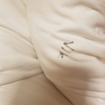 Rosedale on Robson Suite Hotel - Someone named, "Vik" wrote his name in permanent marker on our pillow case - Hotels Near Me - Vancouver, British Columbia Rosedale on Robson Suite Hotel - Someone named, "Vik" wrote his name in permanent marker on our pillow case - Hotels Near Me - Vancouver, British Columbia