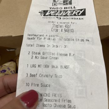 Taco Bell - Request 10 sauces - Fast Food Near Me - San Leandro, California Taco Bell - Request 10 sauces - Fast Food Near Me - San Leandro, California