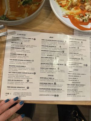 Menu photo 3 Lime & Cilantro Silver Spring, MD