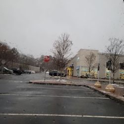 Avon Village Center - Snowy day in the lot