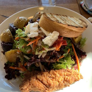 Urban Plates - Beet salad with a chicken finger. - Salad Near Me - Irvine, California