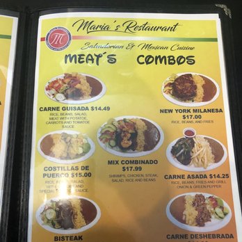 Marias Restaurant - Menu - Mexican Near Me - San Mateo, California