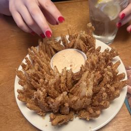 our delicious blooming onion our delicious blooming onion