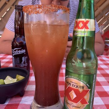 Tacho's Taco - Michelada - Tacos Near Me - Rosarito, BCN
