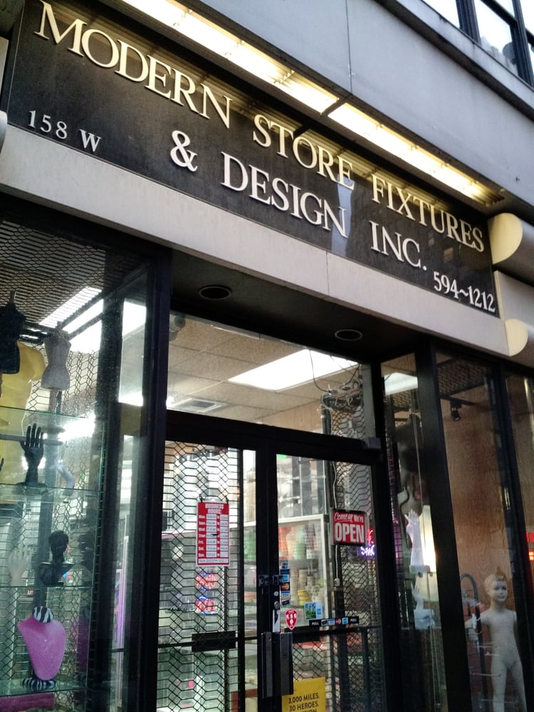 MODERN STORE FIXTURES & DESIGNS Updated September 2024 158 W 29th