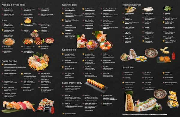 Menu photo 8 Osaka Fusion Brooklyn, NY Menu photo 8 Osaka Fusion Brooklyn, NY