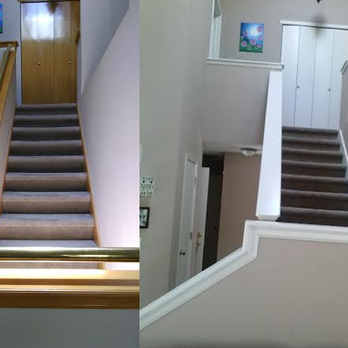 Panda Painters - Before and After - our main stairs - Painters Near Me Panda Painters - Before and After - our main stairs - Painters Near Me