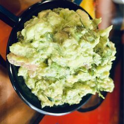 El Arena Taco Shop - Side of chunky fresh guacamole!