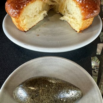 Greenwood Restaurant - Parker house rolls ($12) with seaweed butter - New American Near Me - Elk, California