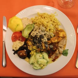 The Sacred mit Vegelateria - Veganes Buffet