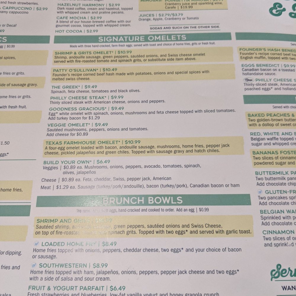 Eggs Up Grill - Menu - Breakfast & Brunch Near Me - Greenville, South Carolina