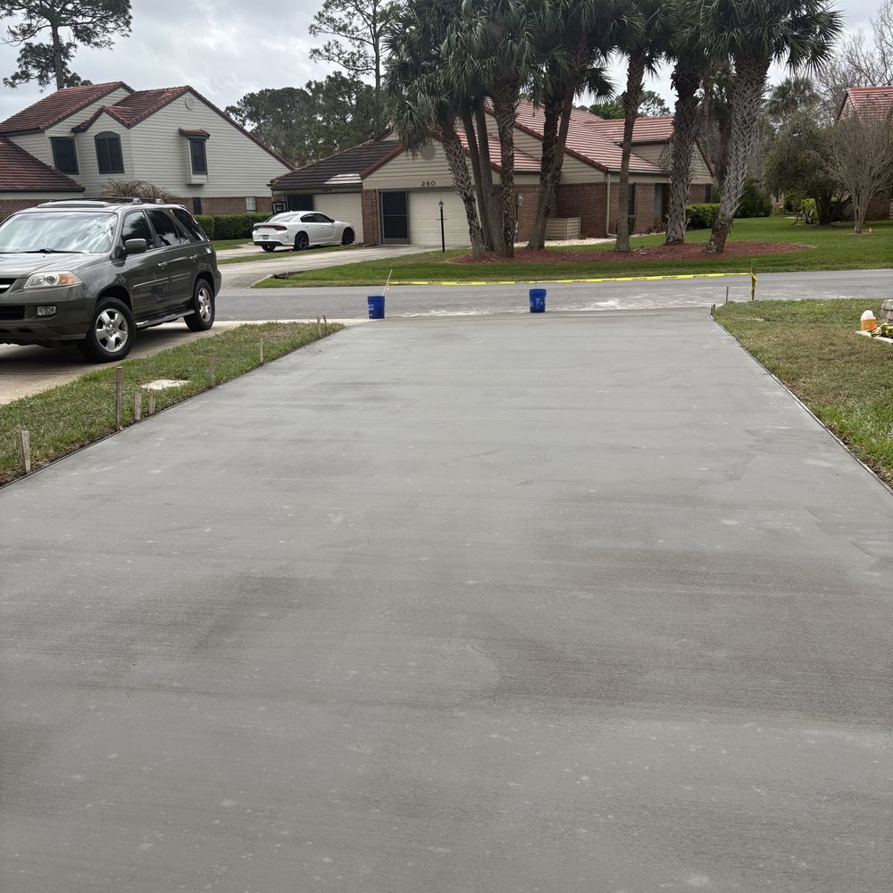 Select Concrete & Cutting Services - 4 hours after the pour - Masonry/Concrete Near Me - DeLand, Florida Select Concrete & Cutting Services - 4 hours after the pour - Masonry/Concrete Near Me - DeLand, Florida