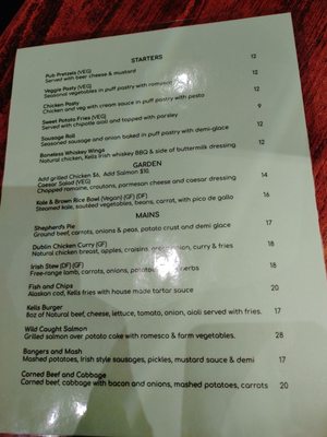 Menu photo 4 Kells Brewery Portland, OR Menu photo 4 Kells Brewery Portland, OR