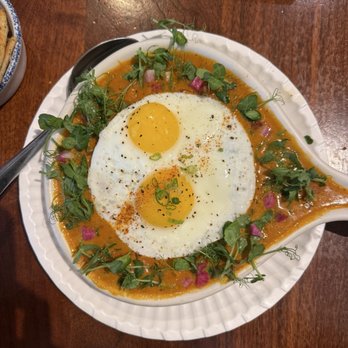 Unconventional Diner - Sweet Potato Shakshuka. - Breakfast & Brunch Near Me - Washington, DC, District of Columbia Unconventional Diner - Sweet Potato Shakshuka. - Breakfast & Brunch Near Me - Washington, DC, District of Columbia