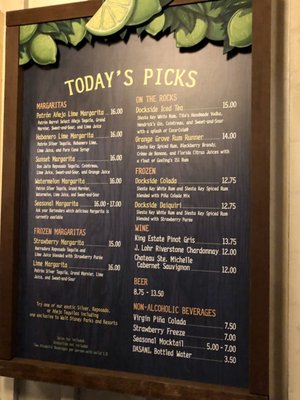 Menu photo 6 Dockside Margaritas Lake Buena Vista, FL Menu photo 6 Dockside Margaritas Lake Buena Vista, FL